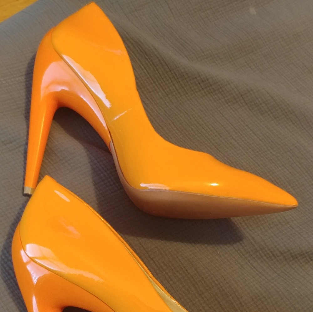 L.A.M.B heels shoes